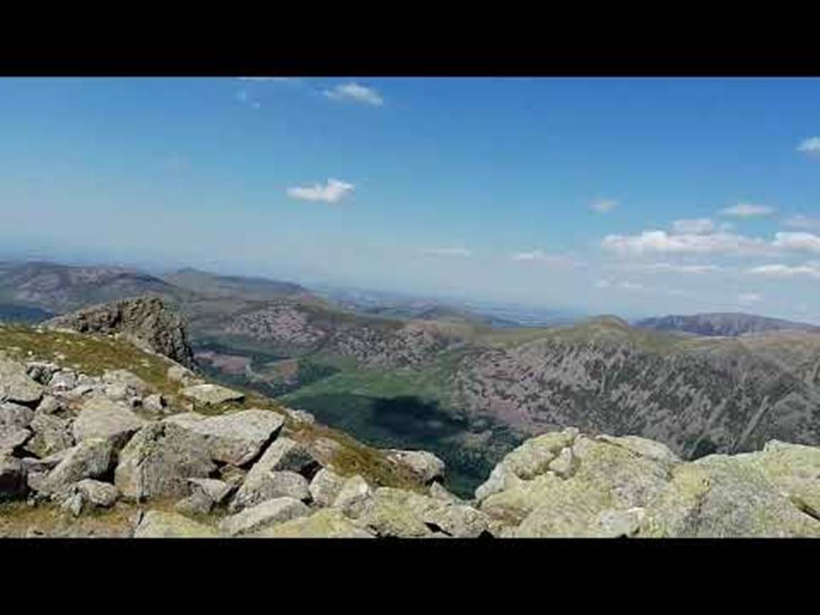 A 360 degree view from the summit of Scoat Fell