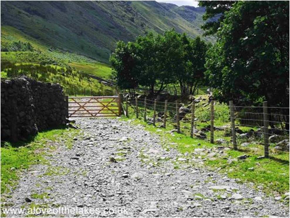 A second hand gate is passed through