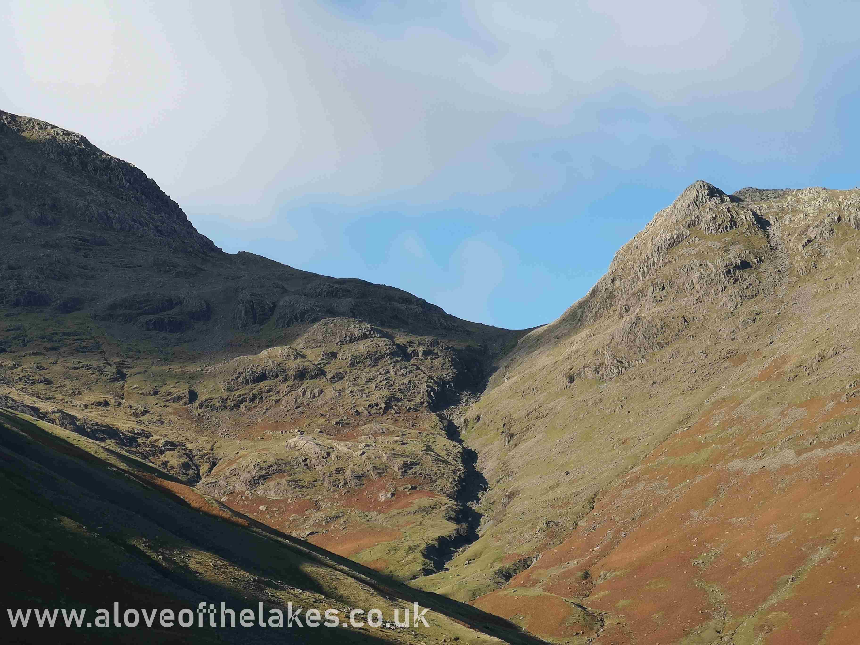 Discover how to walk up to Rosset Pike from Old Dungeon Ghyll