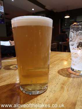 A pint of Loweswater Gold