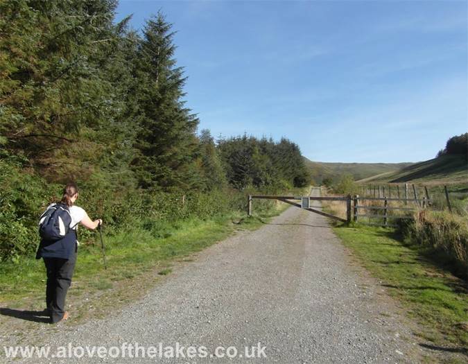 The start of the walk
