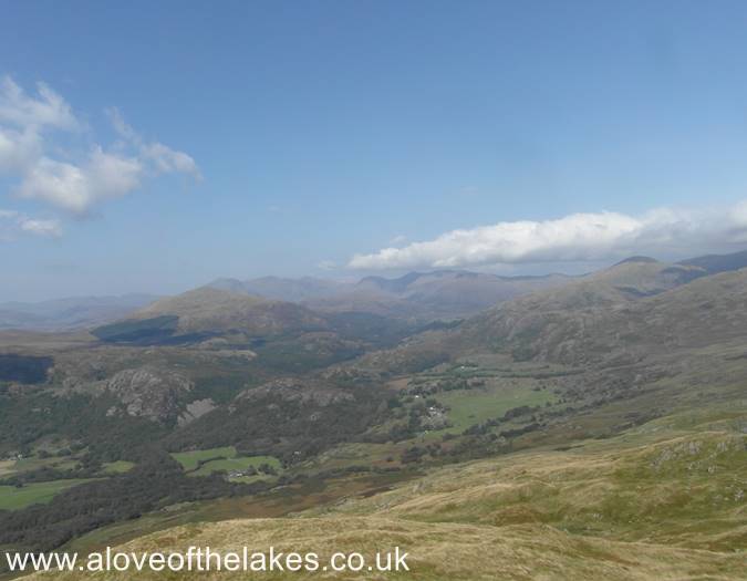 The Scafell mountains