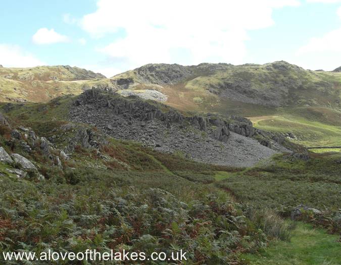 The old mining area