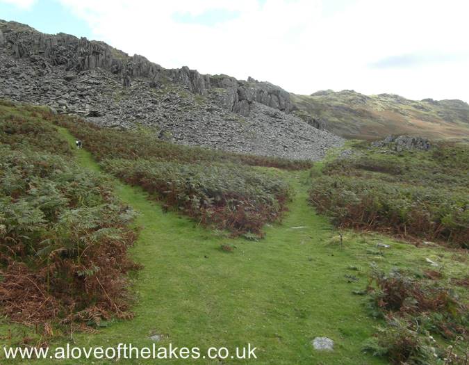 The mininig spoil heap