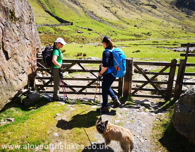 Heading towards Blackmoss Pot