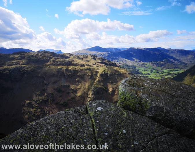 The summit of Eagle Crag