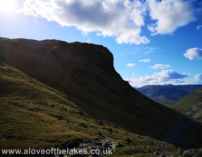 The North face of Eagle Crag
