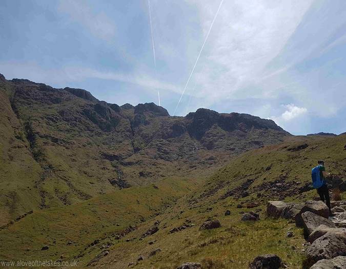 Looking towards Allen Crags