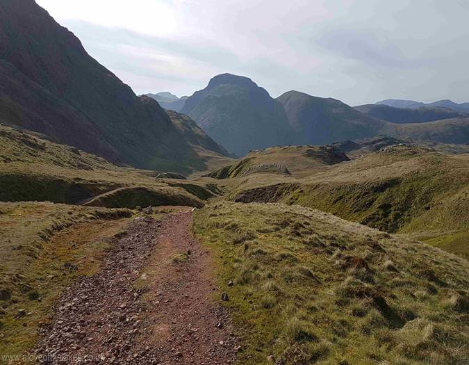 Heading down Ruddy Gill