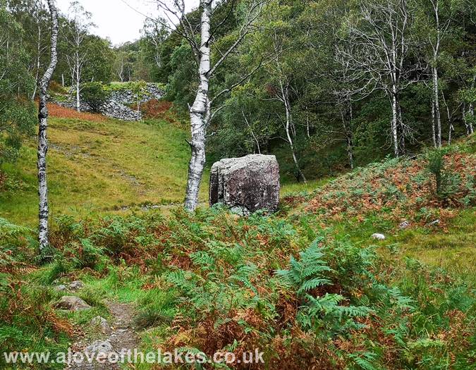 The crop of boulders