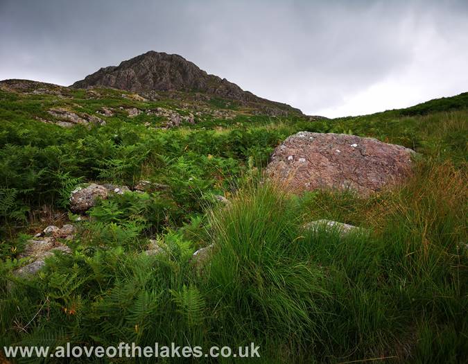 The South face of Harter Fell