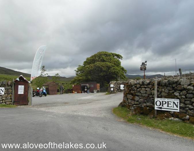 Passing the Farm Shop