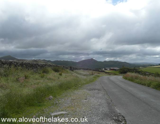 Looking towards the Dunnerdale Fells from the Lay by
