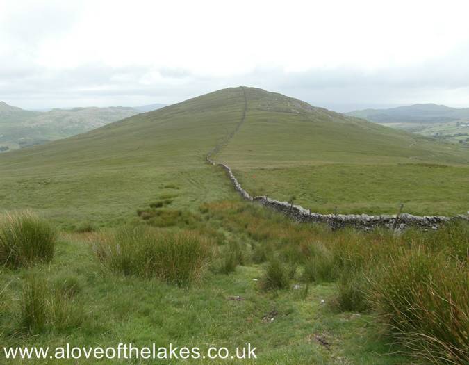 Following the track to The Pike
