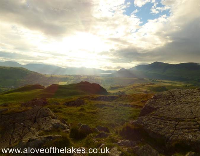 The summit of High Rigg