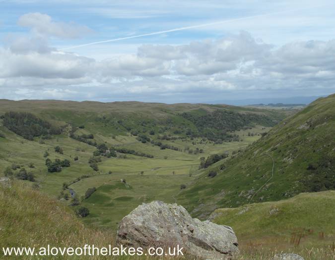 Looking back down Swindale valley