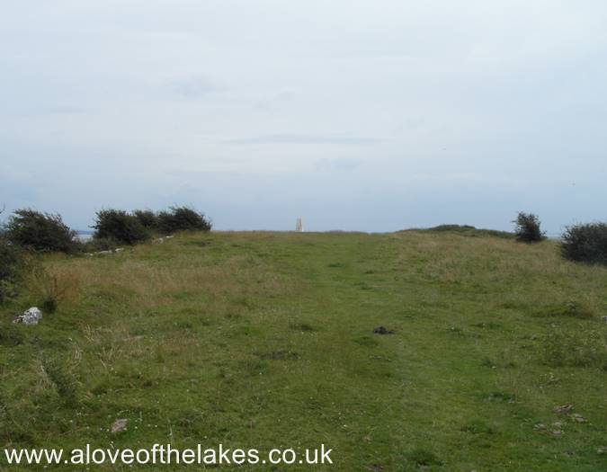 The summit trig point