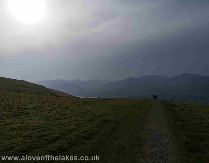 The start of the walk