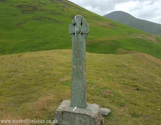 Passing the Halwell Monument