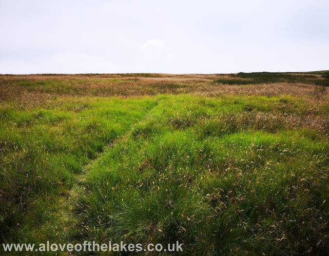 Approaching the ridgeline