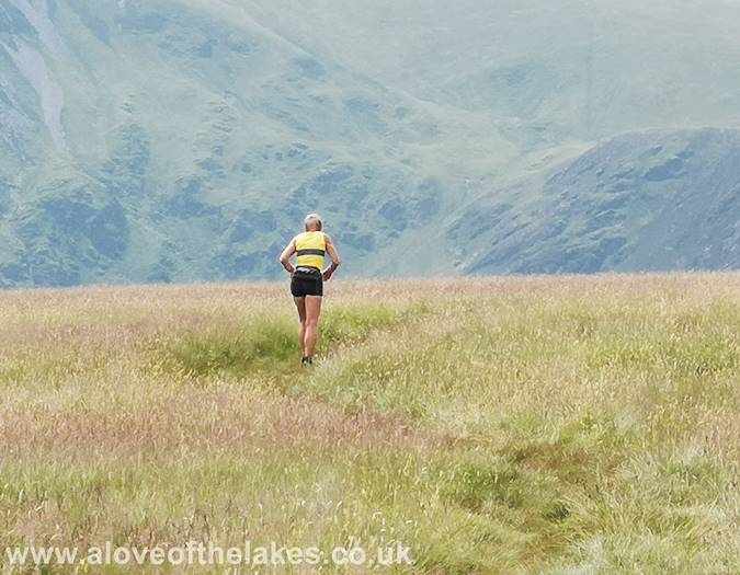 An old lady Fell runner