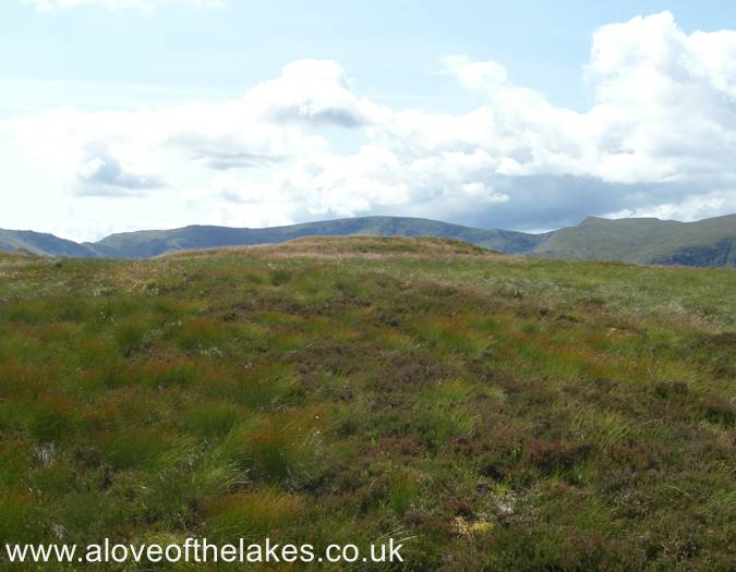 Approaching the summit of Hare Shaw