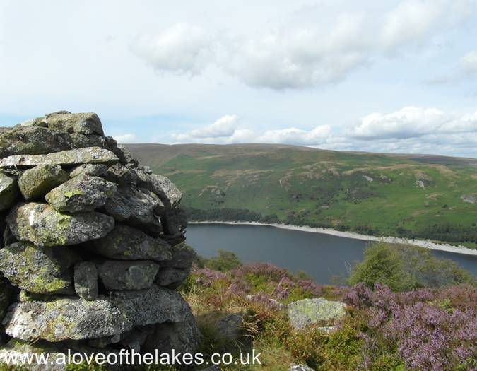 The summit of Hugh`s Laithes Pike