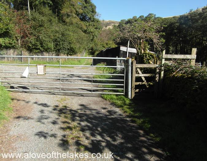 A steel gate