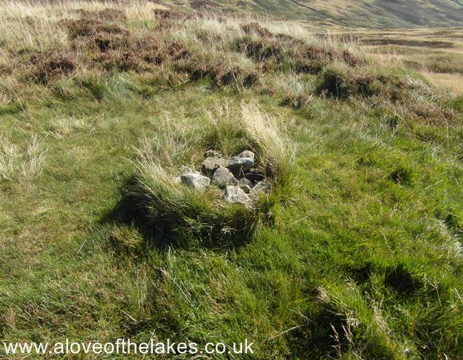 The summit cairn