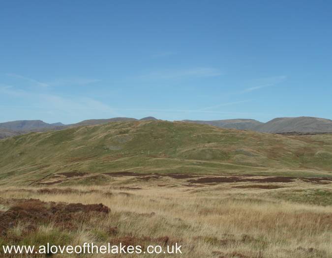 Looking towards the Kentmere Horseshoe