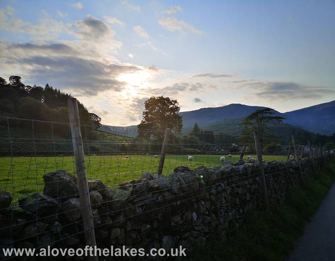 Early evening over Stonethwaite