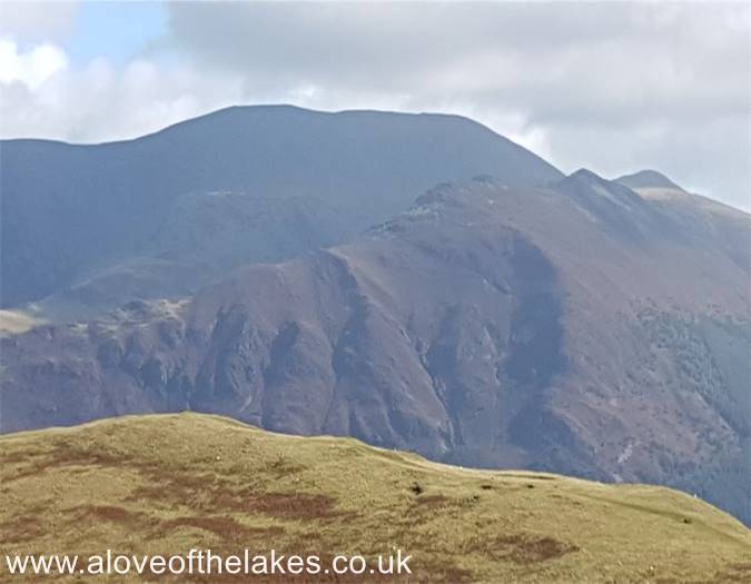 Close up of Ullock Pike