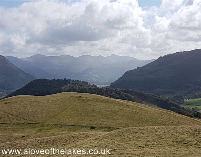 Looking towards the Helvellyn range