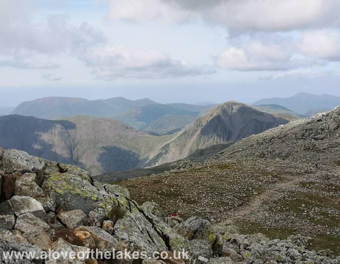 Close up on Great Gable