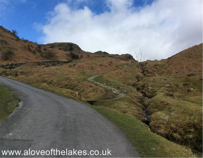The tarmac road