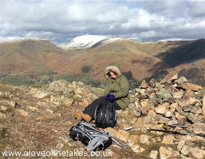 Sue in full winter gear