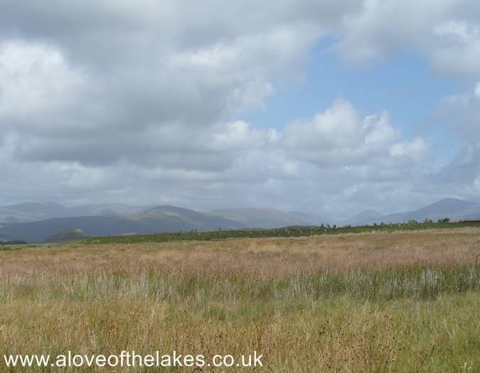 Looking towards Wasdale from the track