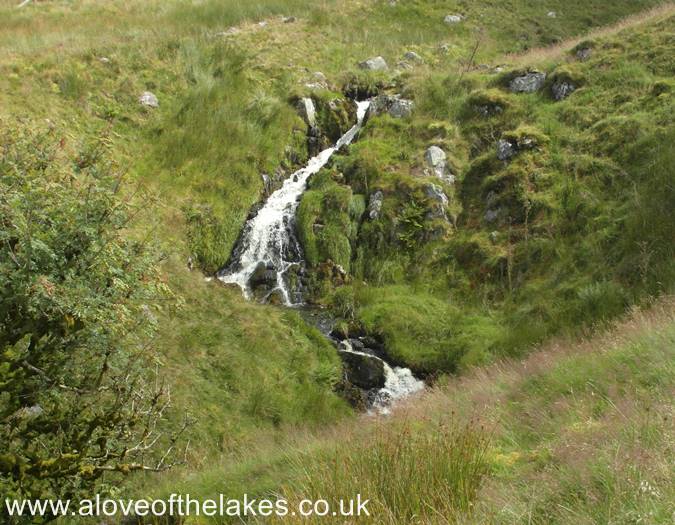 The waterfall