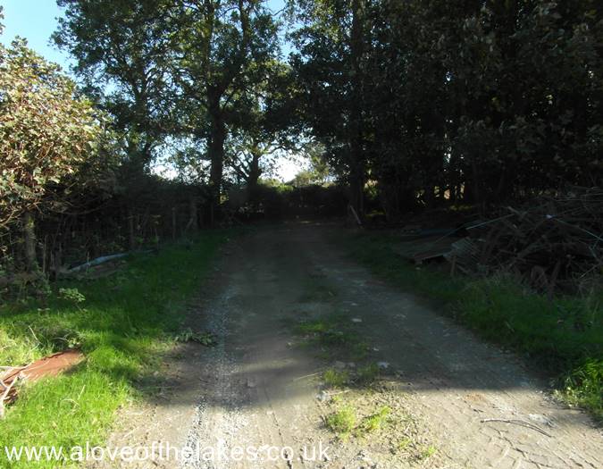 Setting off down the farm track