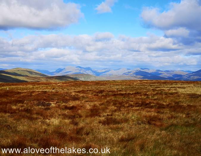The Coniston range of fells