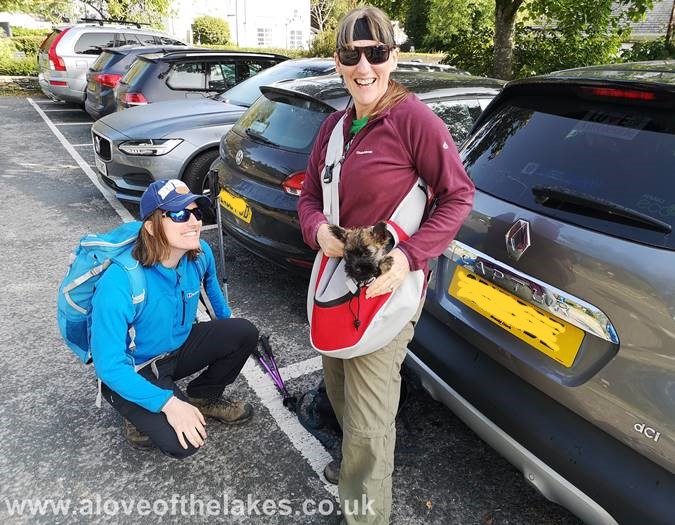 The start of the walk