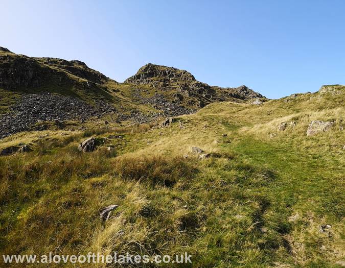 Approaching the summit