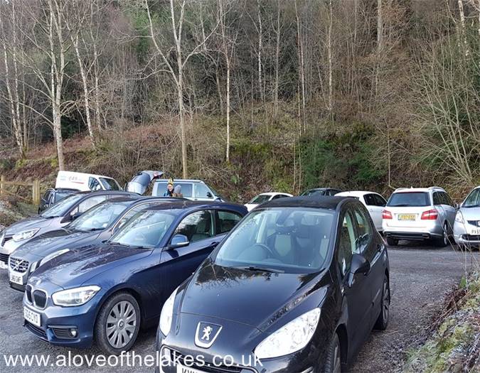 The start of the walk