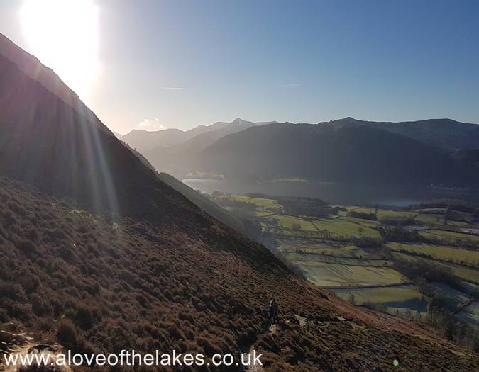 Looking towards the North Western Fells