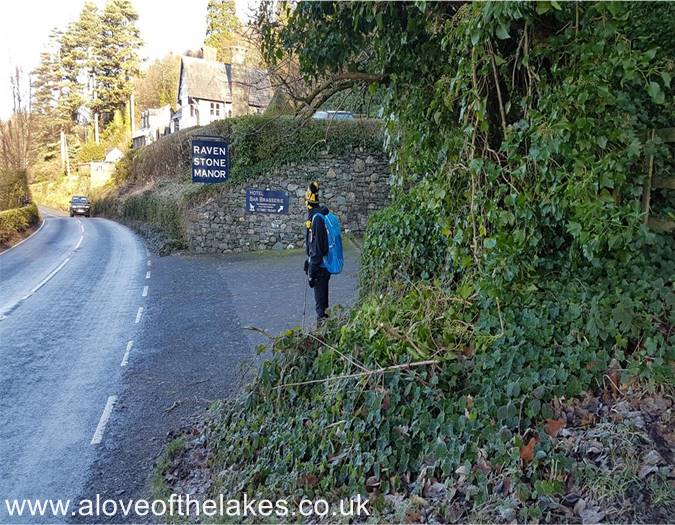 The start of the path