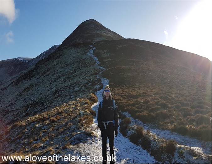 The path to the summit