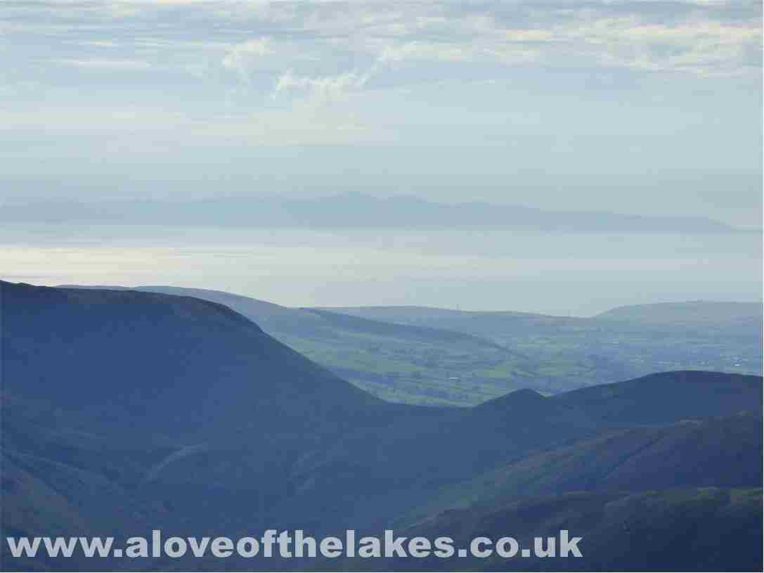 Looking across to the Isle of Man