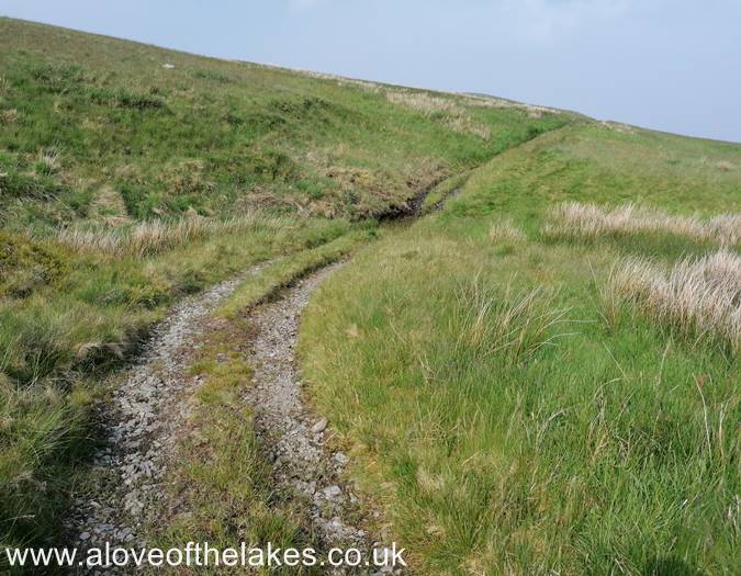 Walking along the bridleway