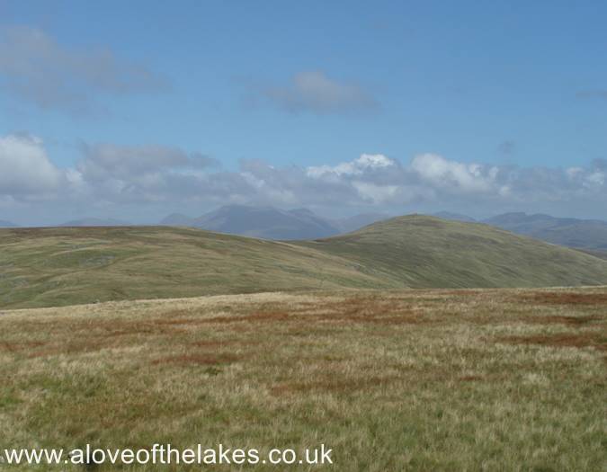 Looking across to Whit Fell