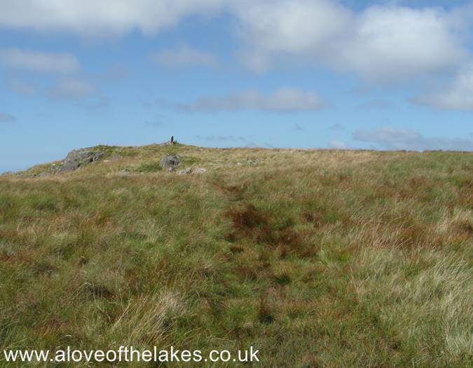 Approaching the summit of Burn Moor